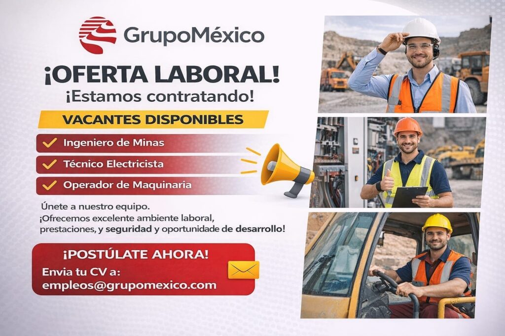 Vacantes Grupo México 2026: Oportunidades Laborales y Cómo Postularte
