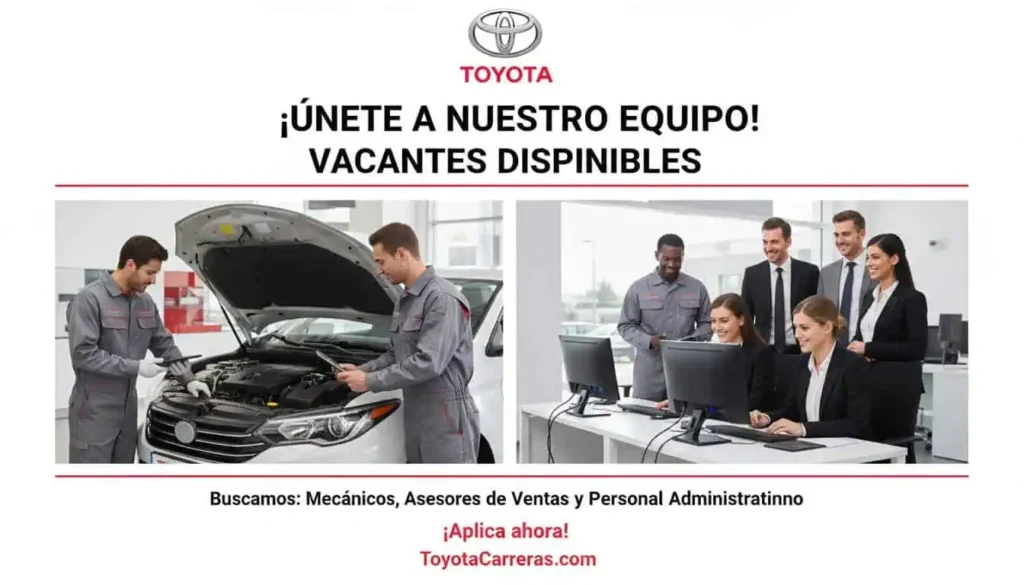Vacantes Toyota México 2026