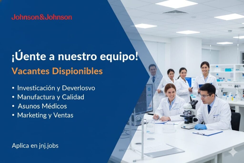 Vacantes Johnson & Johnson México 2026: Oportunidades Laborales y Cómo Postularte