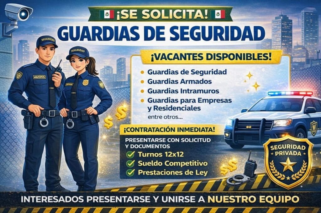 Guardia de Seguridad en México 2026